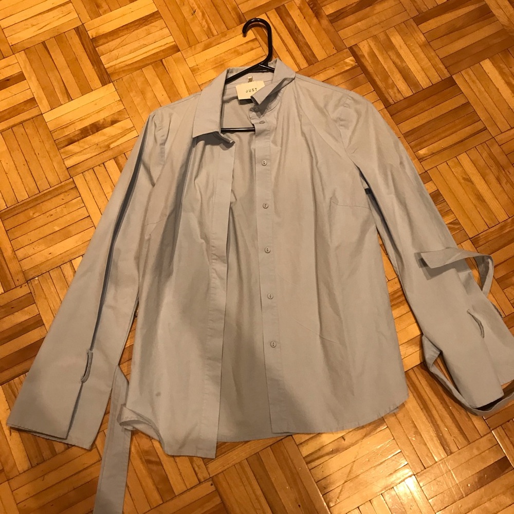 Just Light Blue Women's Dress Shirt